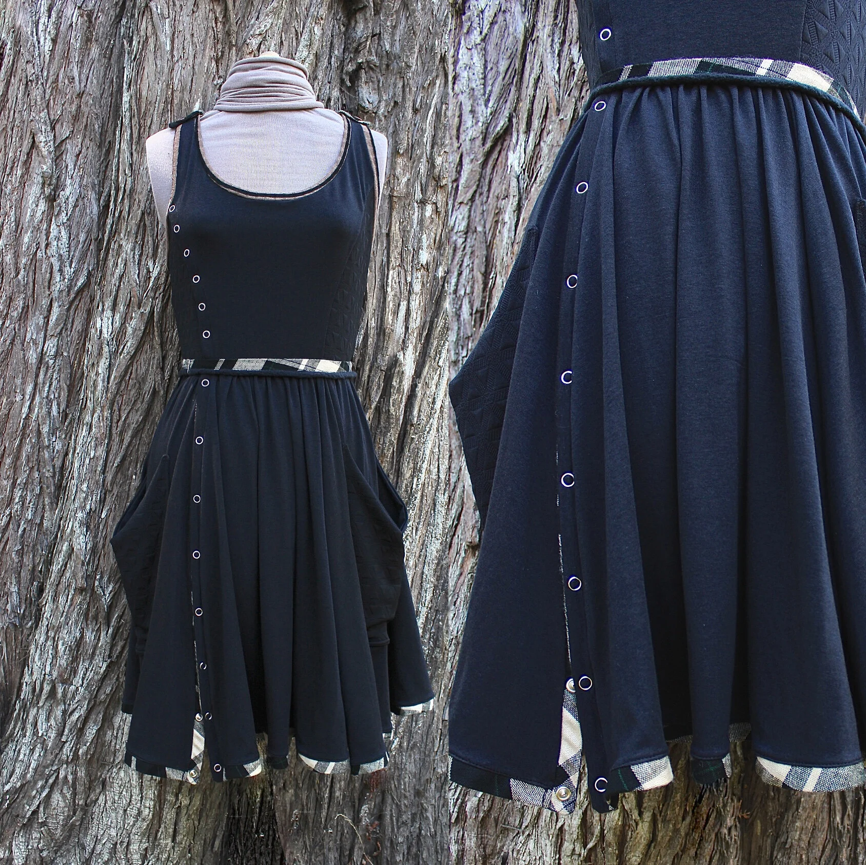One piece dress with pockets online